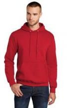 Port & Company Adult Unisex Tall Core 7.8-ounce, 50/50 Cotton Poly Fleece Pullover Hooded Sweatshirt